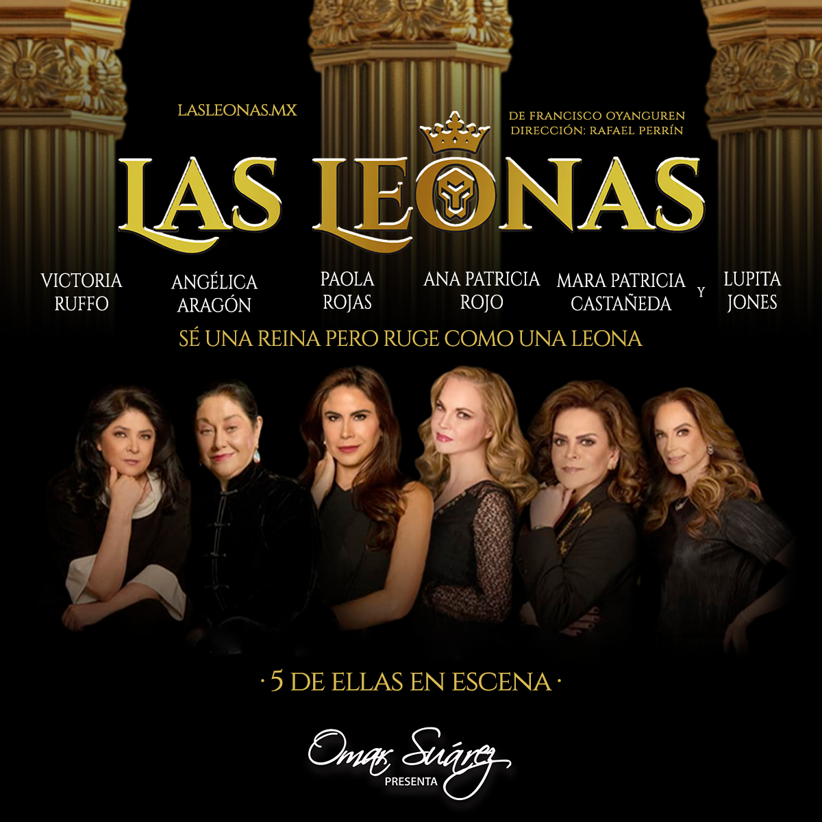 Las Leonas Tour Poster